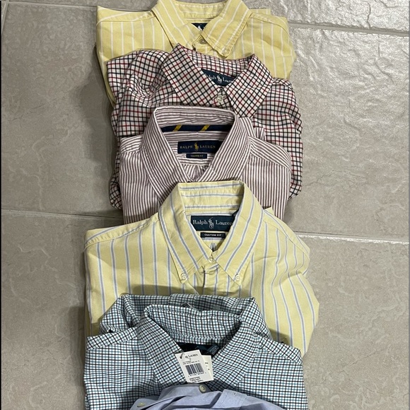 MEN’S RALPH LAUREN “POLO” LONG SLEEVE, BUTTON DOWN - Picture 2 of 16